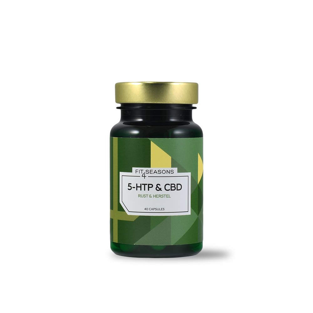 5-HTP & CBD - 40 Capsules - TRRCSHOP