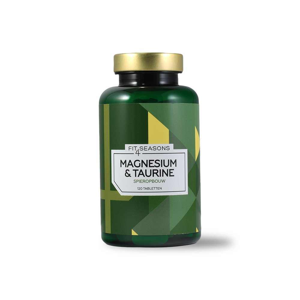 Magnesium & Taurine - 120 Tablets - TRRCSHOP