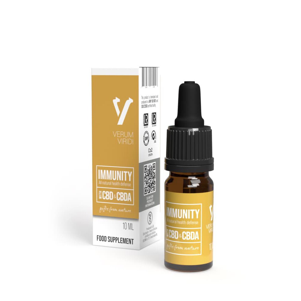 Verum Viridi Immunity CBD - 10ml Bottle - TRRCSHOP