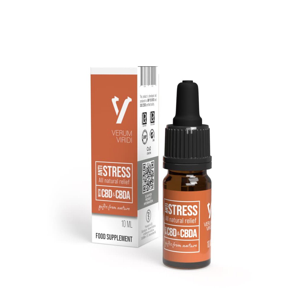 Verum Viridi Stress CBD - 10ml Bottle - TRRCSHOP